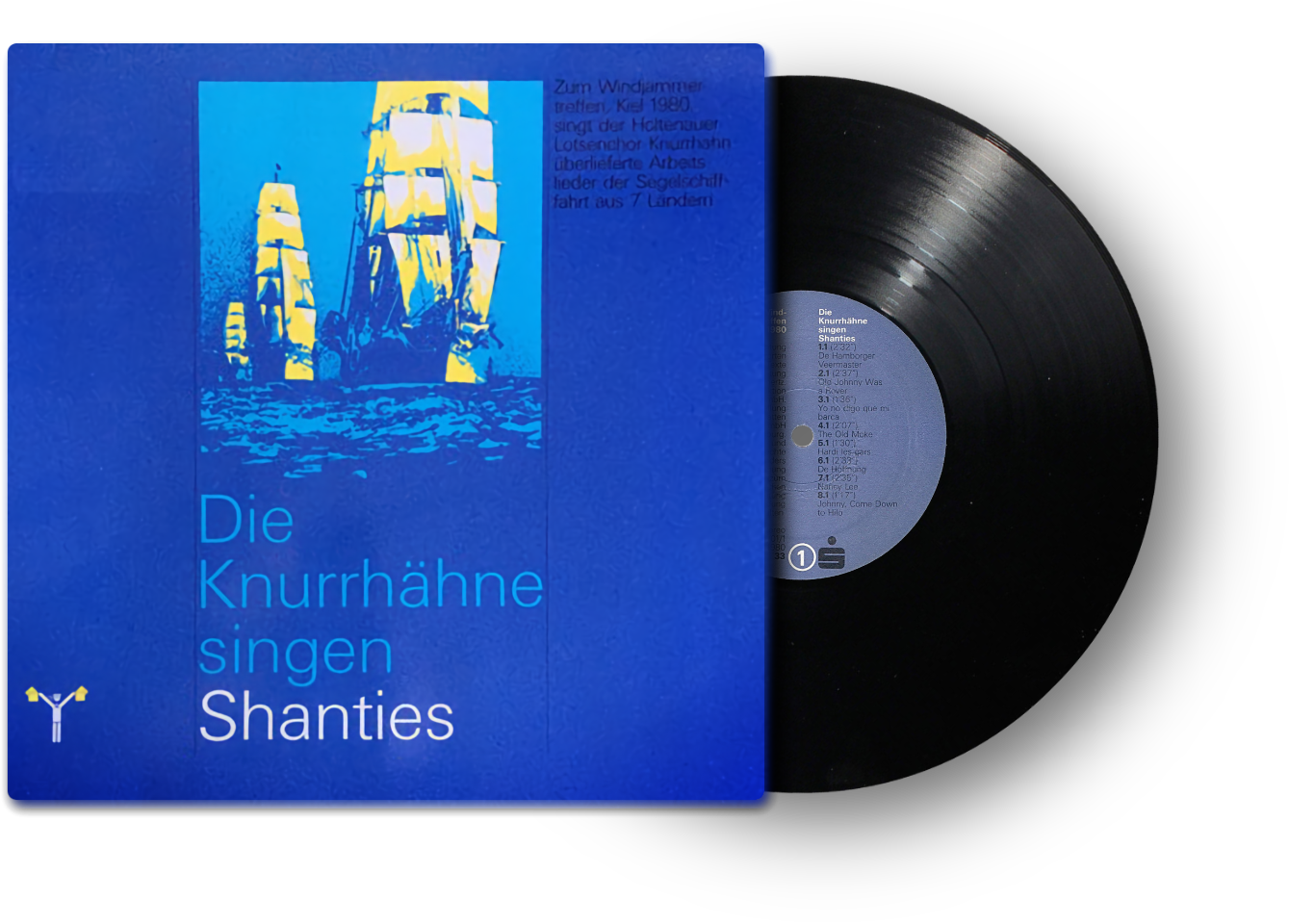 Die KNURRHÄHNE singen Shanties – Vol. 3 (1980)